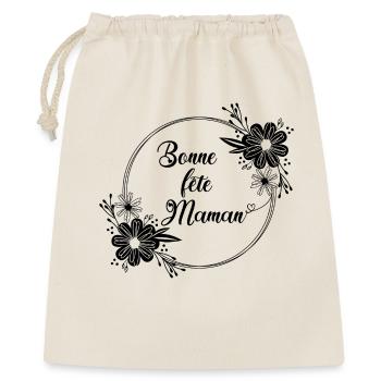 Bonne fête Maman - Sac cadeau 40 x 50 cm - nature - Devant