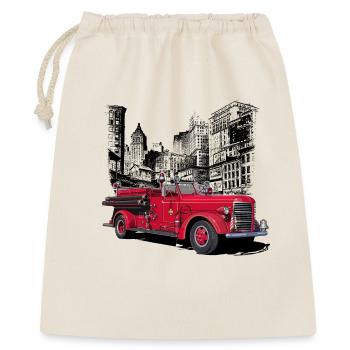 Fire engine New York 1930 - Gift Bag 40 x 50 cm - nature - Front