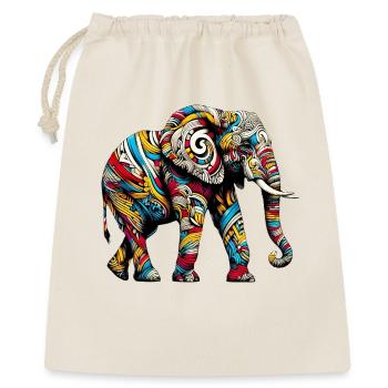 Elephant - Gift Bag 40 x 50 cm - nature - Front