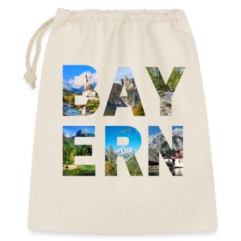 Bayern  - Geschenkbeutel aus Baumwolle (40 x 50 cm) - Natur - Vorne