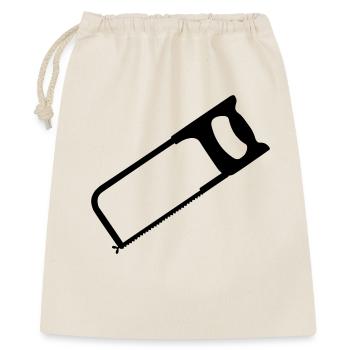 Outils de scie à métaux - Sac cadeau 40 x 50 cm - nature - Devant