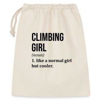Climbing - Gift Bag 40 x 50 cm - nature - Front
