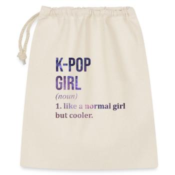 k pop - Sac cadeau 40 x 50 cm - nature - Devant