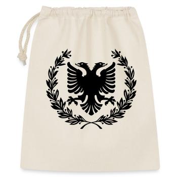 Shqipe Wreath – Albania Laurel Double Head Eagle - Gift Bag 40 x 50 cm - nature - Front