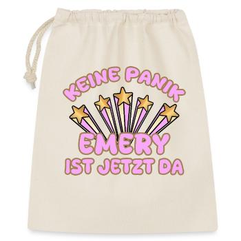 Nom de femme Emery - Sac cadeau 40 x 50 cm - nature - Devant