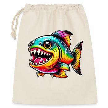 Piranha - Sac cadeau 40 x 50 cm - nature - Devant