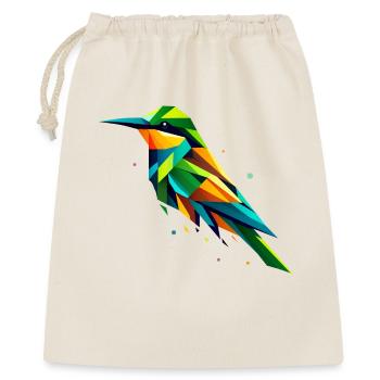 Colorful Geometric Bee-eater Bird - Gift Bag 40 x 50 cm - nature - Front