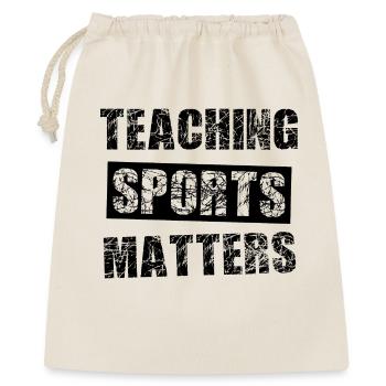 Professeurs de sport - Sac cadeau 40 x 50 cm - nature - Devant