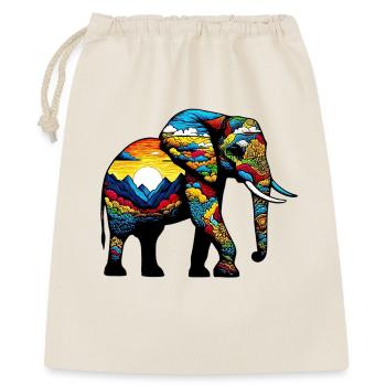 Elephant - Gift Bag 40 x 50 cm - nature - Front
