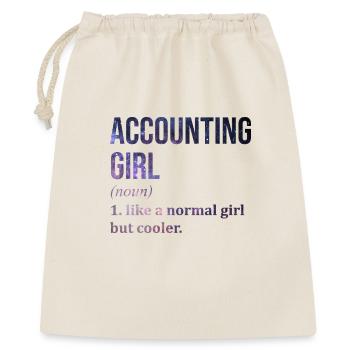 Accounting - Gift Bag 40 x 50 cm - nature - Front