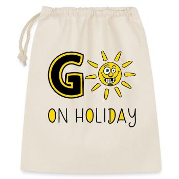 Sun and holidays - Gift Bag 40 x 50 cm - nature - Front