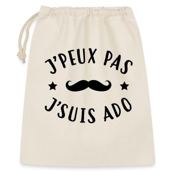 adolescent / enfant / ado / adolescente - Sac cadeau 40 x 50 cm - nature - Devant