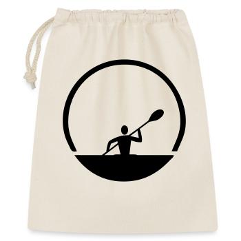 Canoe emblem - Gift Bag 40 x 50 cm - nature - Front