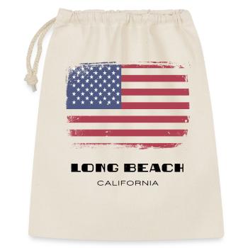 Long Beach, California, USA - Gift Bag 40 x 50 cm - nature - Front