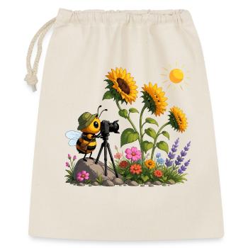 Bee films de tournesols - Sac cadeau 40 x 50 cm - nature - Devant
