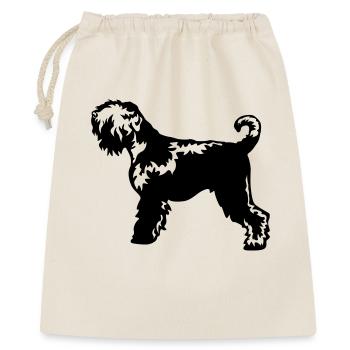 Terrier russe - Sac cadeau 40 x 50 cm - nature - Devant