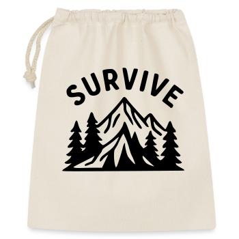 Survive - Nature - Gift Bag 40 x 50 cm - nature - Front