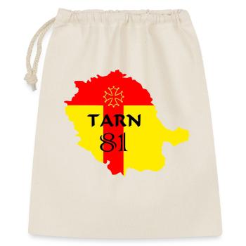 Tarn 81 - Geschenkbeutel aus Baumwolle (40 x 50 cm) - Natur - Vorne