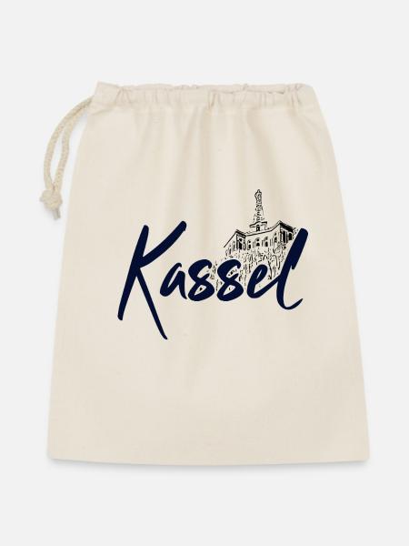 Kassel - Geschenkbeutel aus Baumwolle (40 x 50 cm) - Natur