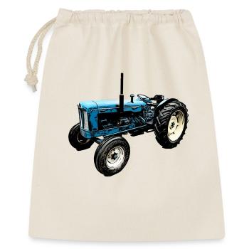 Tracteur Super Major 6 - Sac cadeau 40 x 50 cm - nature - Devant