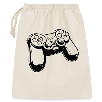 Gaming Controller Drawing - Gift Bag 40 x 50 cm - nature - Front
