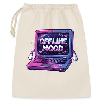 Y2K Retro – Offline Mood - Gift Bag 40 x 50 cm - nature - Front