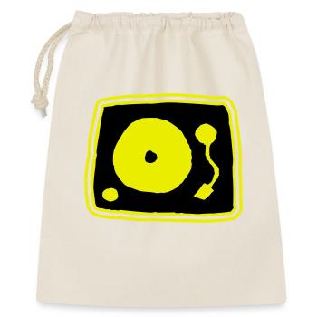 Record player - Gift Bag 40 x 50 cm - nature - Front