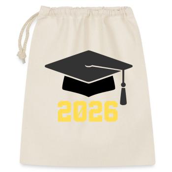 Doctoral Degree 2026 - Gift Bag 40 x 50 cm - nature - Front