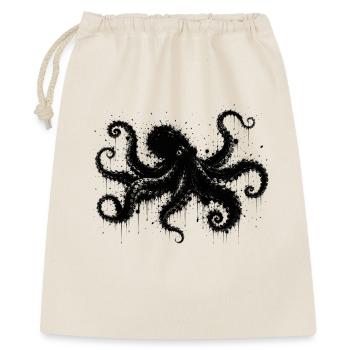 Octopus Octopus Watercolor Splatter Design - Gift Bag 40 x 50 cm - nature - Front