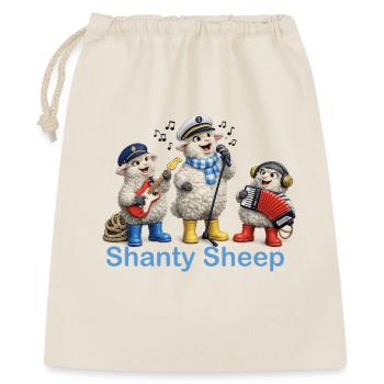 Shanty Sheep Ribbon - Gift Bag 40 x 50 cm - nature - Front