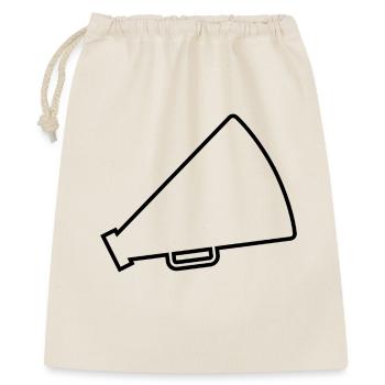 Megaphone Cheerleader - Gift Bag 40 x 50 cm - nature - Front