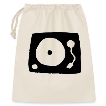 Record player - Gift Bag 40 x 50 cm - nature - Front