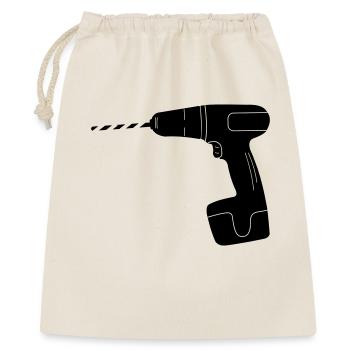 Tool drill logo - Gift Bag 40 x 50 cm - nature - Front