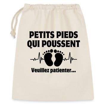 Father-to-be, mother-to-be, baby-to-be - Gift Bag 40 x 50 cm - nature - Front