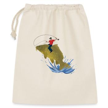Carpe - Sac cadeau 40 x 50 cm - nature - Devant