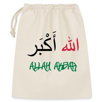 Allah Akbar - Sac cadeau 40 x 50 cm - nature - Devant