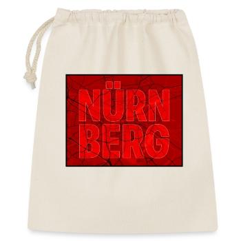 Nuremberg Contours Red - Gift Bag 40 x 50 cm - nature - Front