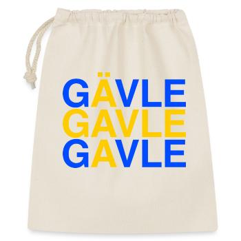 GÄVLE Sweden Flag Schweden Sverige - Gift Bag 40 x 50 cm - nature - Front