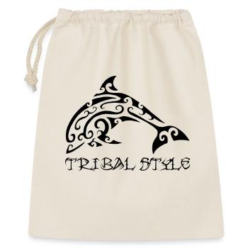 Polynesian black dolphin - Gift Bag 40 x 50 cm - nature - Front