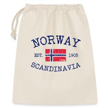Norway - Norge - Norwegen - Scandinavia - 1905 - Geschenkbeutel aus Baumwolle (40 x 50 cm) - Natur - Vorne