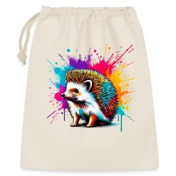Hedgehog - Gift Bag 40 x 50 cm - nature - Front