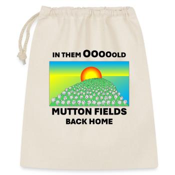 Champs de mouton à la maison - Sac cadeau 40 x 50 cm - nature - Devant
