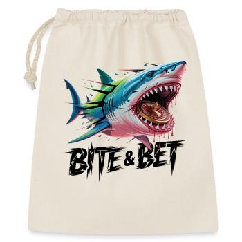 Shark Roulette Bite - Gift Bag 40 x 50 cm - nature - Front