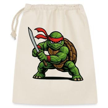 Ninja Warrior Turtle with Katana Sword - Gift Bag 40 x 50 cm - nature - Front
