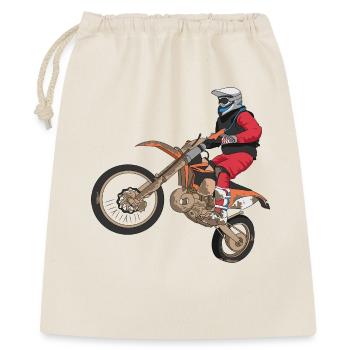Motard tout-terrain - Sac cadeau 40 x 50 cm - nature - Devant