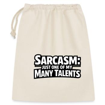 Sarcastic sayings with irony - Gift Bag 40 x 50 cm - nature - Front
