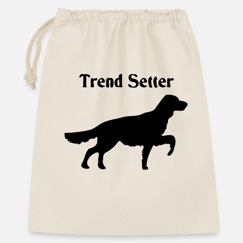 Trend Setter - Geschenkbeutel aus Baumwolle (40 x 50 cm) - Natur