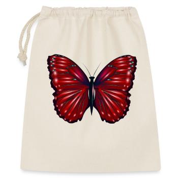 Red fantasy butterfly with highlights - Gift Bag 40 x 50 cm - nature - Front