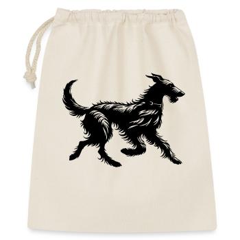 Scottish Deerhound - Gift Bag 40 x 50 cm - nature - Front