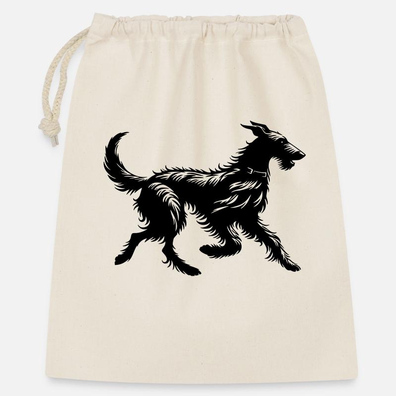 Scottish Deerhound - Gift Bag 40 x 50 cm - nature